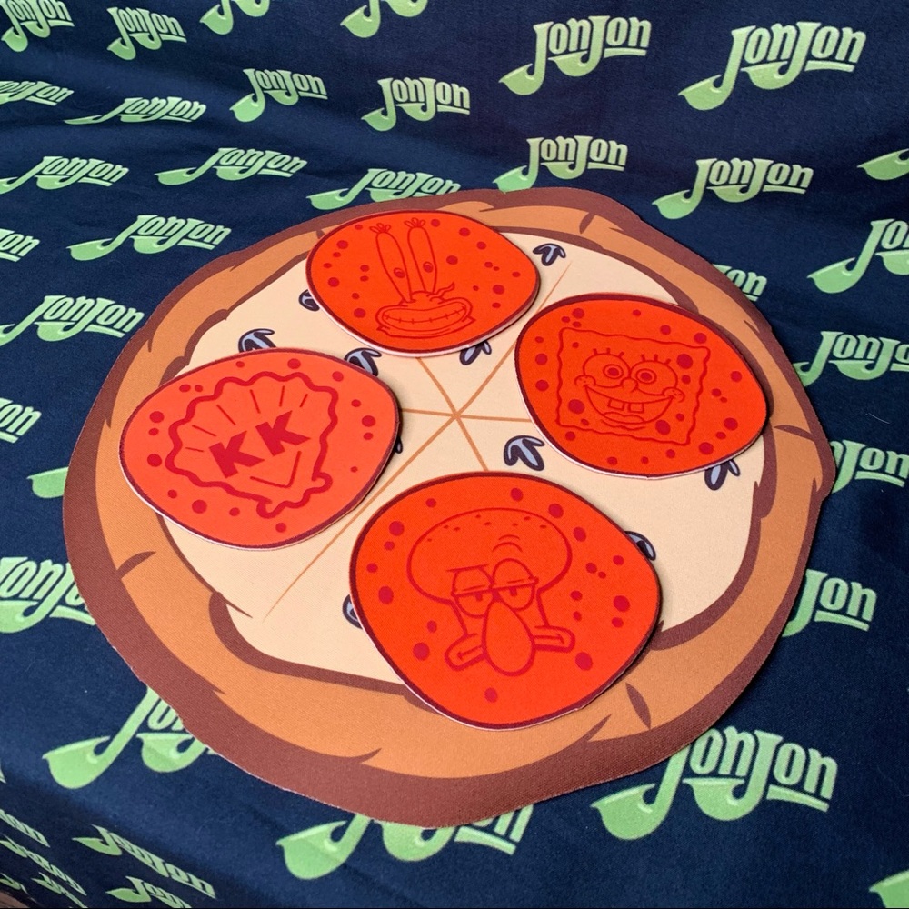 Spongebob™ Krusty Krab Pizza Placemat Set